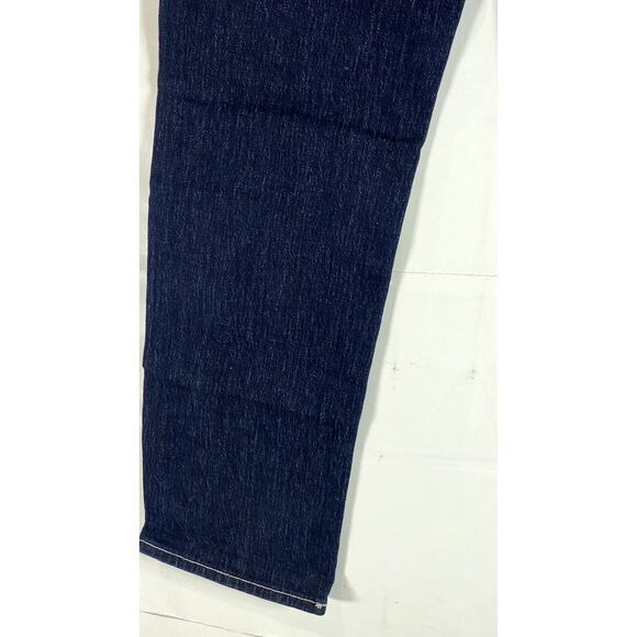TRUE RELIGION Women's Blue Denim Ricki Relaxed Straight Big T Jean SZ 26 - Picture 7 of 12